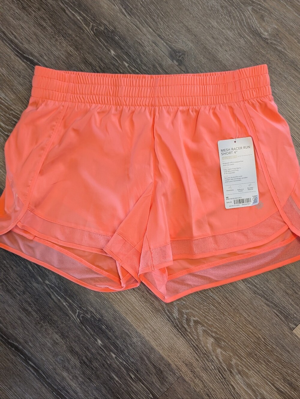 NWT Athleta Mesh Race Run Short